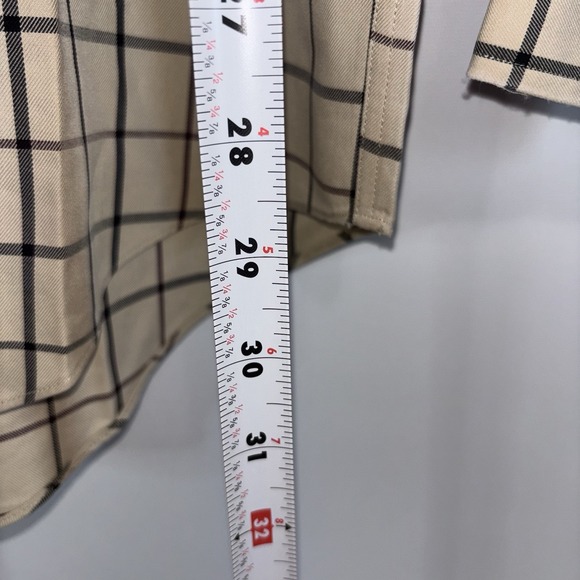 Brooks Brothers 100 Cotton Non Iron Twill Plaid Polo Button Down Shirt S - Picture 6 of 8